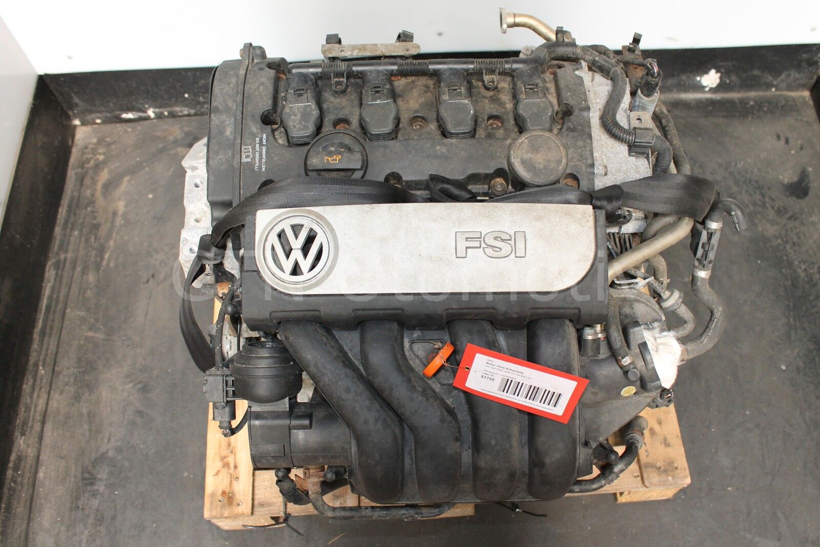 AUDI A3 2.0 FSI ÇIKMA MOTOR (BVY)