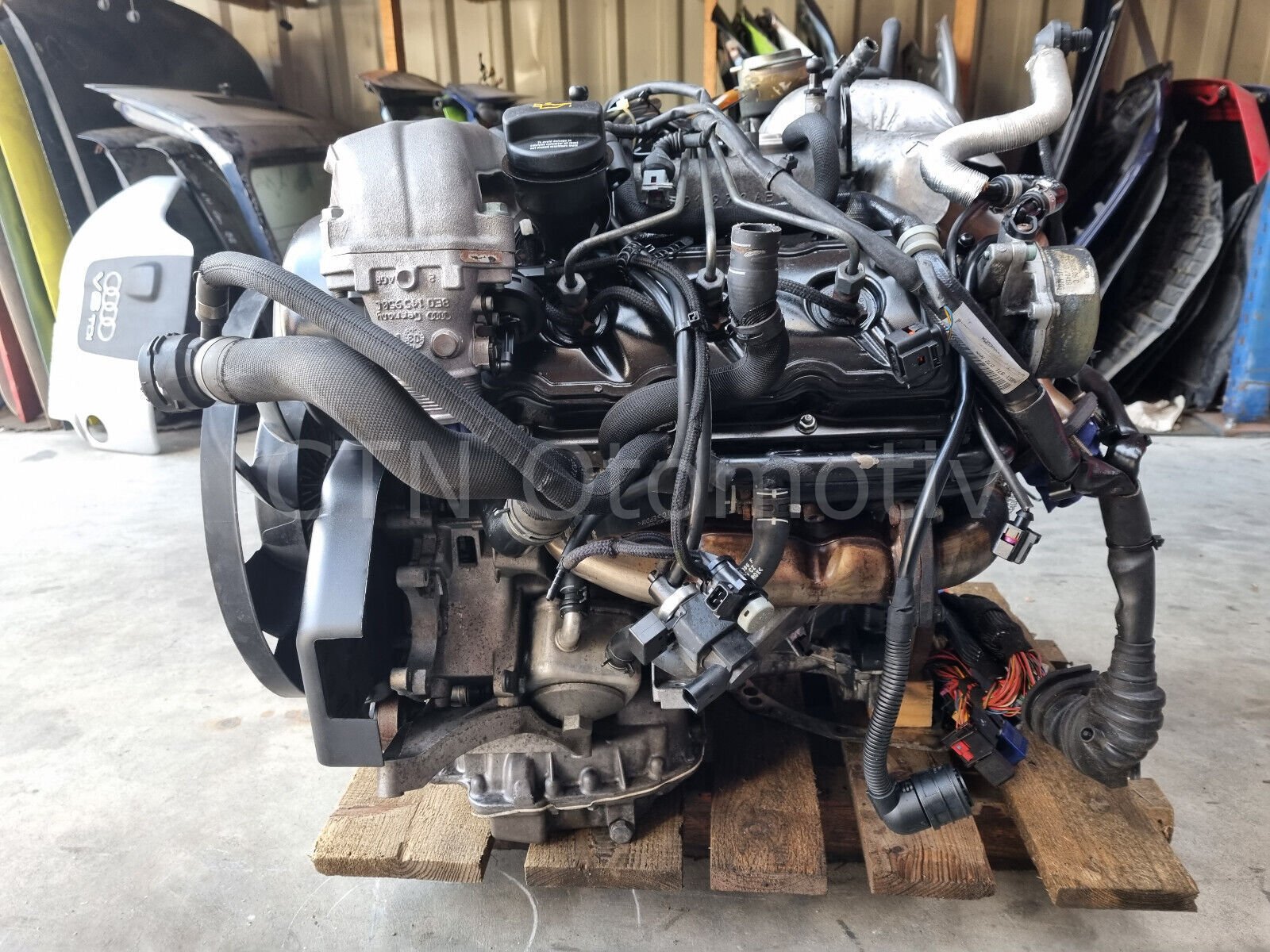 AUDI A4 2.5 TDI ÇIKMA MOTOR (BCZ)
