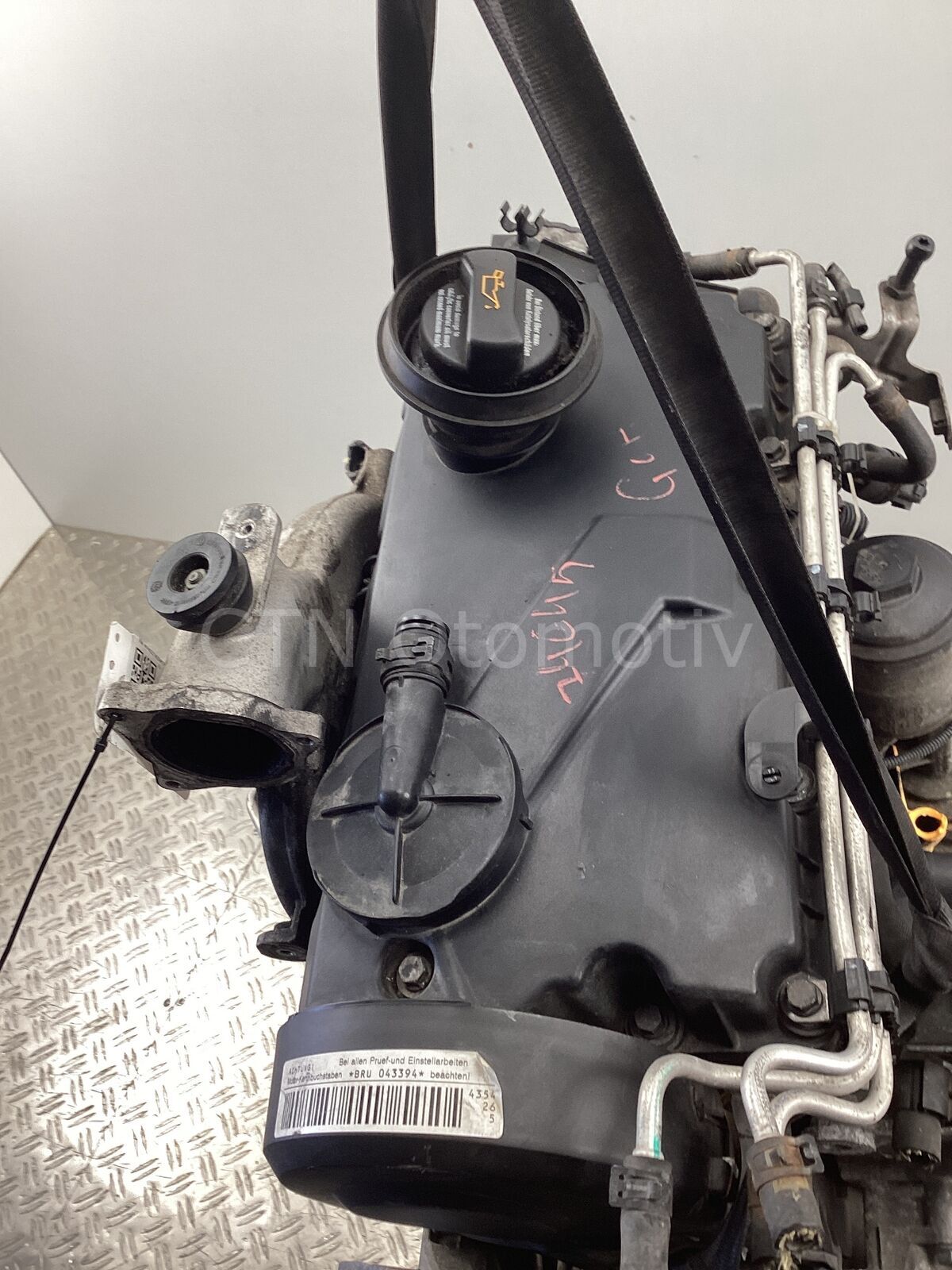Volkswagen Golf 1.9 TDI Çıkma Motor (BRU)